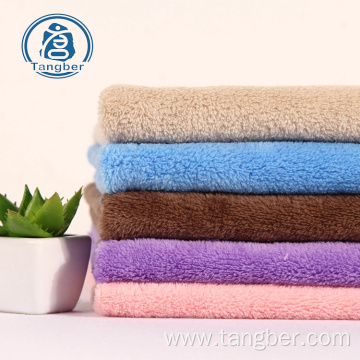 Long Pile Sherpa 100% Polyester Coral Fleece Fabric